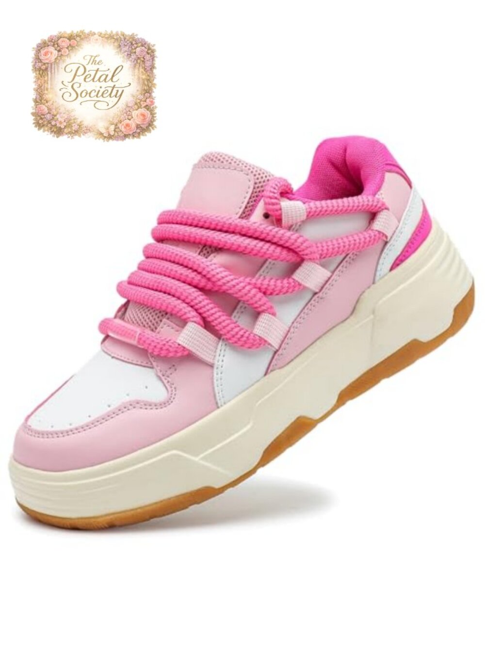 Women's Platform Sneakers Cushioning Non Slip Chunky Walking Casual Shoes